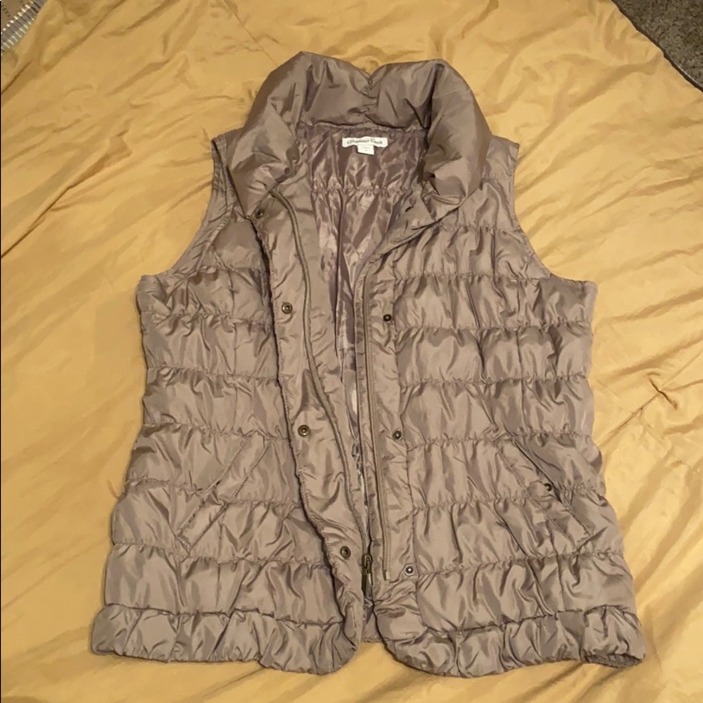 Coldwater Creek down/feather vest